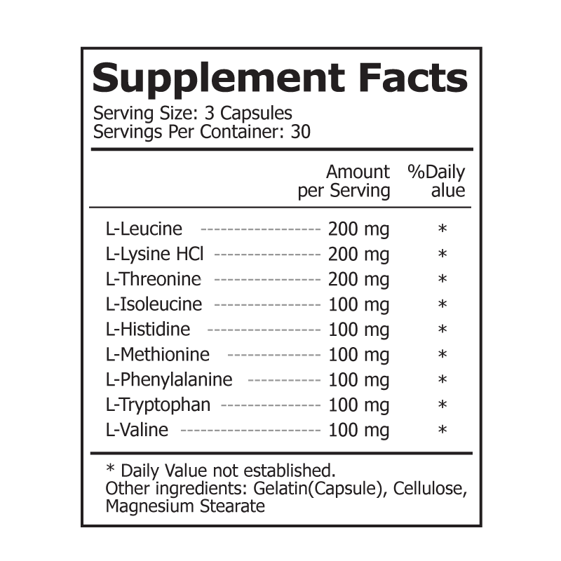 Essential Amino Acids (EAA)